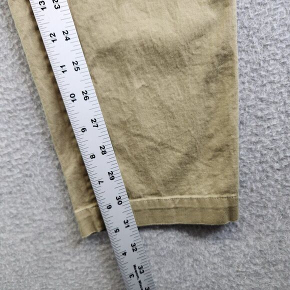 Fabletics Pants Mens 32X31 Khaki Tapered Slim Travel Golf Office Commute Chino - Picture 14 of 16